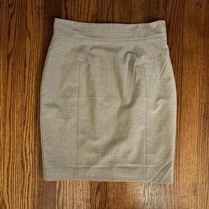 H&M, Gray Pencil Skirt, US 8
